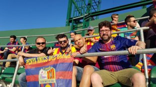 Els penyistes jonquerencs, a Sevilla