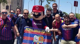 Els penyistes jonquerencs, a Sevilla