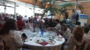 L'acte central es va fer als Porxos i el dinar i l'entrega de premis, al bufet de l'outlet