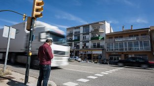Tram comercial del nord de la Jonquera