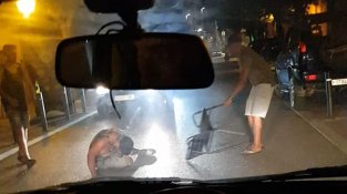 Punt calent de la baralla aquesta nit al carrer Major