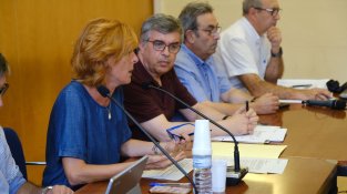 El Consell d'Alcaldes es va fer ahir a la tarda sota la presidència de Sònia Martínez