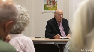 Un instant de la inauguració