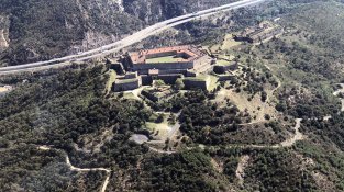 Castell de Bellaguarda. Capturada avui dijous 26 de setembre de 2019