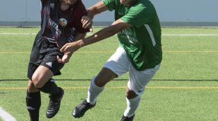 Un instant del partit