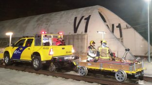 L'exercici va aplegar efectius de seguretat de banda i banda de la frontera
