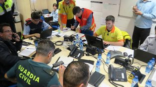 L'exercici va aplegar efectius de seguretat de banda i banda de la frontera