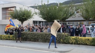 Aquest matí els que s'han mobilitzat són els alumnes de l'institut
