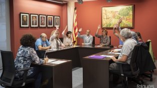 Aquest matí el ple ha aprovat una moció
