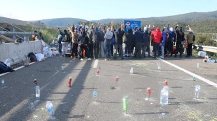 La via ha quedat afectada