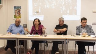 Quim Nadal, Joan Ollé i Alfons Quera van acompanyar Tura