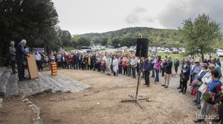 El dinar es va haver de traslladar a La Camèlia de la Vajol