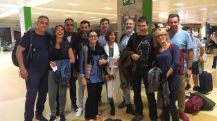 Una representació del grup ha viatjat aquest octubre a Bèlgica