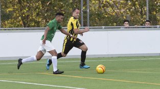 Un instant del partit del Quarta Catalana