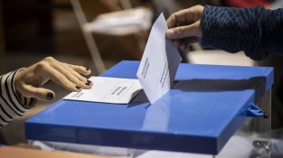 La jornada electoral a la Jonquera