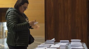 La jornada electoral a la Jonquera