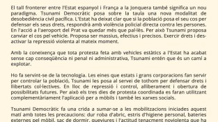 Comunicat de Tsunami Democràtic