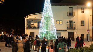 L'acte va aplegar diversos veïns