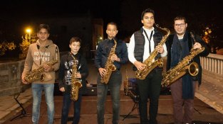 L'acte va aplegar diversos veïns