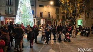 L'acte va aplegar diversos veïns