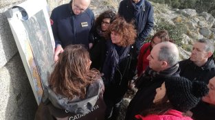 Ahir es va fer una visita sobre el terreny