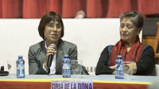 Júlia Pujol, Marisé Ibáñez i Sònia Bassas van ser les protagonistes de l'acte