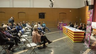 Júlia Pujol, Marisé Ibáñez i Sònia Bassas van ser les protagonistes de l'acte