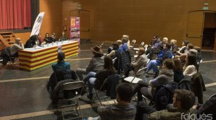 Júlia Pujol, Marisé Ibáñez i Sònia Bassas van ser les protagonistes de l'acte