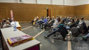 Júlia Pujol, Marisé Ibáñez i Sònia Bassas van ser les protagonistes de l'acte