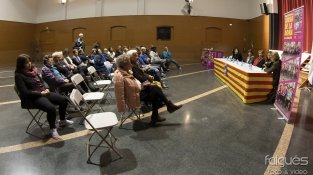 Júlia Pujol, Marisé Ibáñez i Sònia Bassas van ser les protagonistes de l'acte