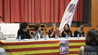 Júlia Pujol, Marisé Ibáñez i Sònia Bassas van ser les protagonistes de l'acte