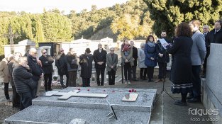L'homenatge va passar pel Pertús, la Jonquera i Agullana