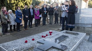L'homenatge va passar pel Pertús, la Jonquera i Agullana
