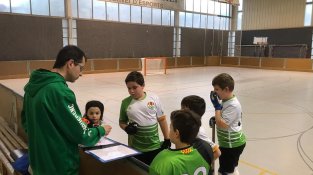 El prebenjamí va perdre a Salt