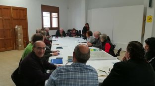 A la reunió també hi van participar representants del Consorci Salines Bassegoda