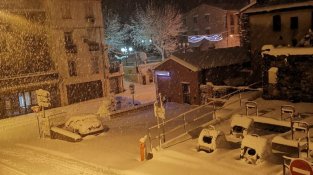 El Portús, ben nevat