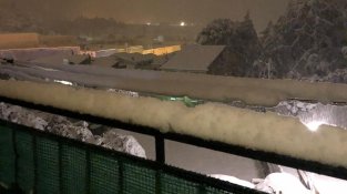 El Portús, ben nevat