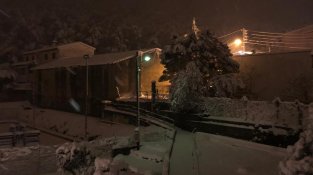 El Portús, ben nevat