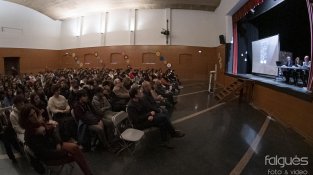 L'acte es va fer a la sala de la Societat