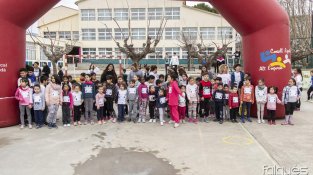 Petits i grans van córrer per la causa solidària