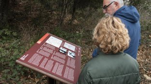 L'acte va començar a Coll de Lli i va acabar al MUME