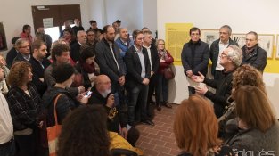 L'acte va començar a Coll de Lli i va acabar al MUME