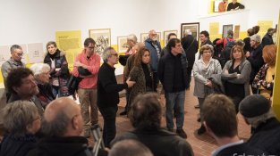 L'acte va començar a Coll de Lli i va acabar al MUME