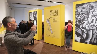 L'acte va començar a Coll de Lli i va acabar al MUME