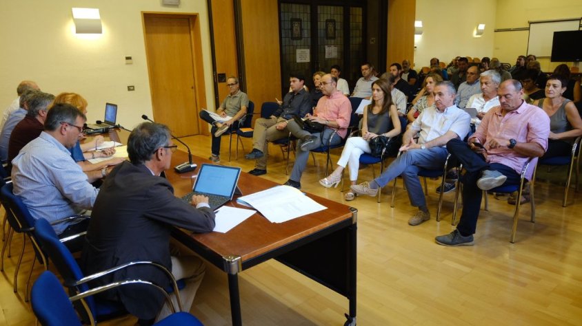 El Consell d'Alcaldes es va fer ahir a la tarda sota la presidència de Sònia Martínez