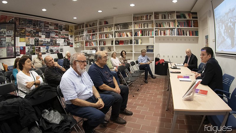 Un instant de la inauguració