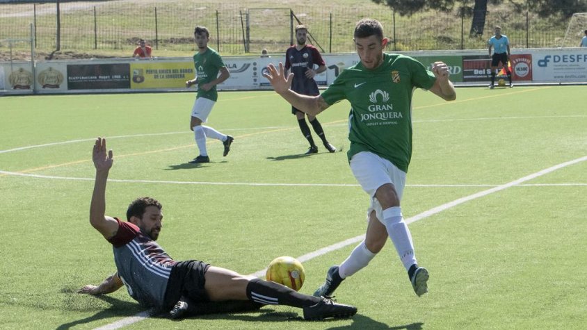 Un instant del partit