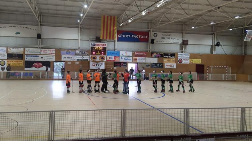 El partit del sènior femení va ser retransmès en directe per La Xarxa