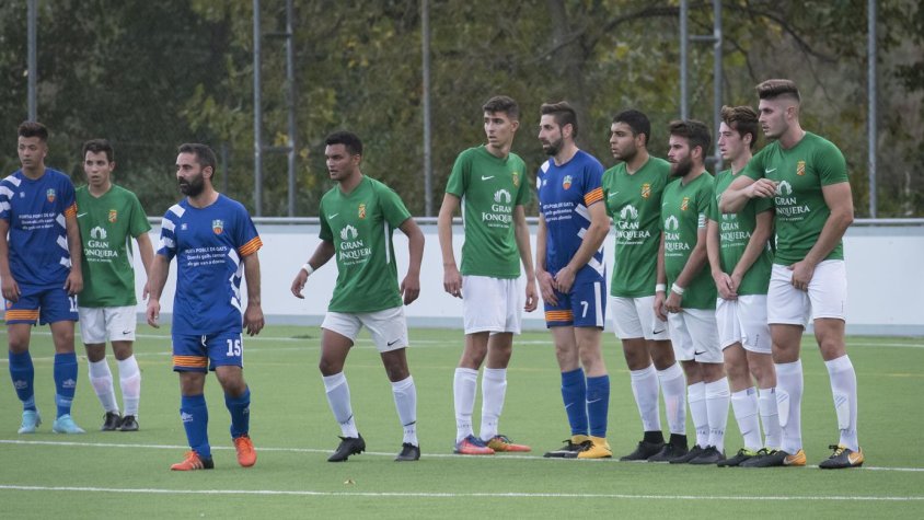 L'equip de 4a Catalana va fer un bon partit