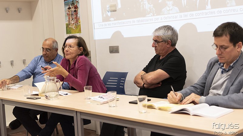 Quim Nadal, Joan Ollé i Alfons Quera van acompanyar Tura